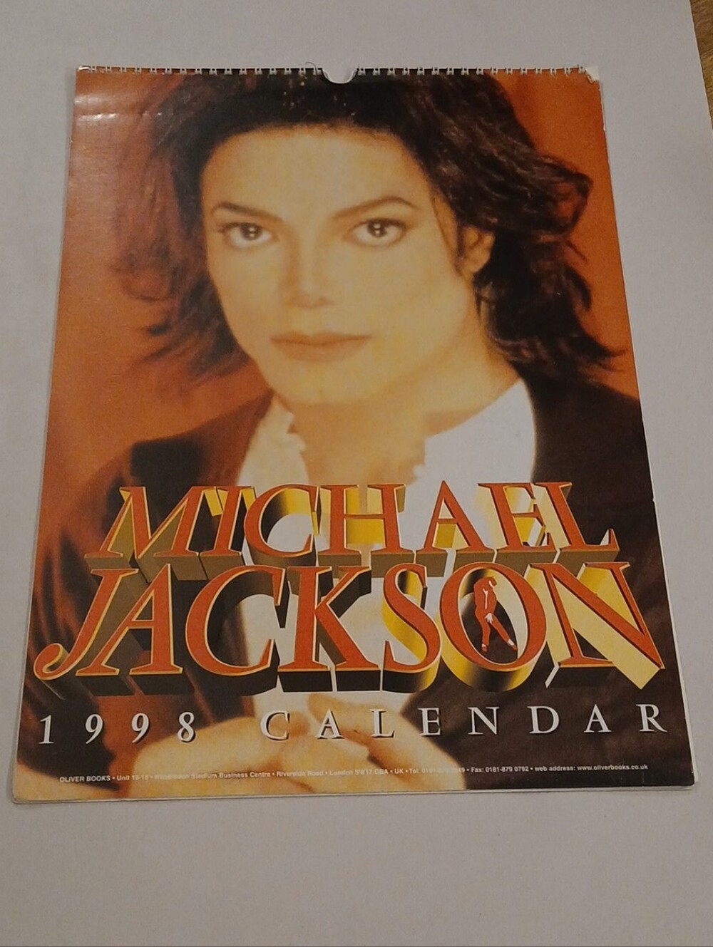 Michael Jackson Wall Calendar - White